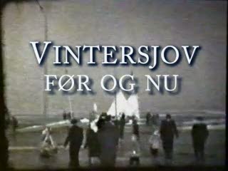 Vintersjov på Fjorden - før og nu